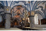 Interior of Brahe church on Visingsö