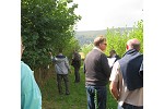 Field tour group at 'Haferfeld'
