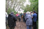 Field tour group in nature reserve