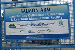 Salmon Arm landfill sign