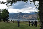 Okanagan Lake from Vernon Seed Orchard