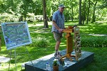 Mike Carlson at Gellatly Nut Farm