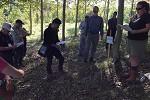 Field tour participants at Duhamel-ouest