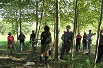 Field tour participants at Duhamel-ouest