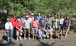 Field tour group at AgCanBaP